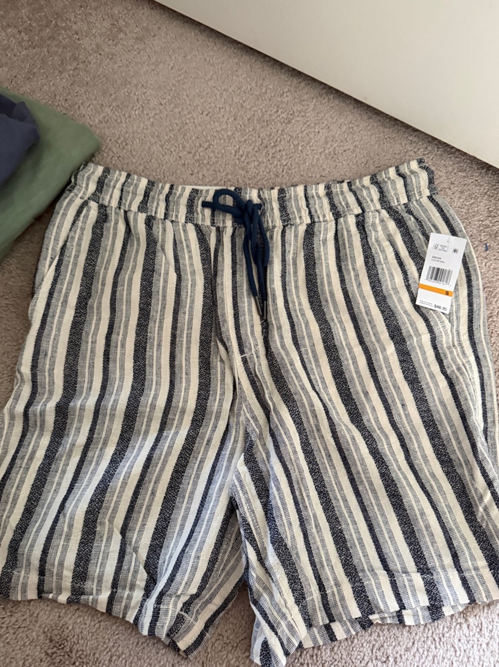 Aeropostale men’s linen blend shorts